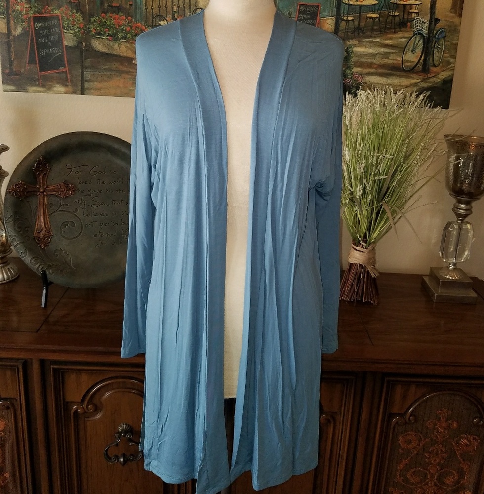 Cardigans Slate Blue - Picture 2 of 2